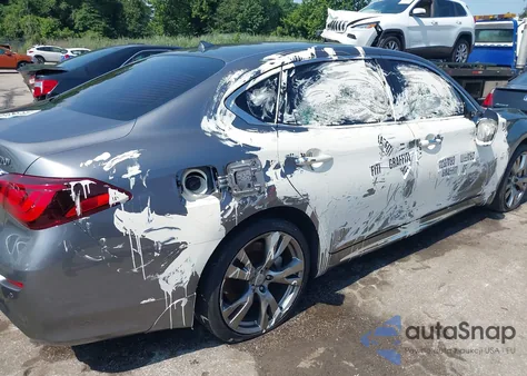 2019 Infiniti Q70L 3.7X Luxe from USA, damaged, VIN JN1BY1PR3KM725103